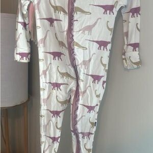 Kickee Dinosaur Print Kids One Piece Pajama
